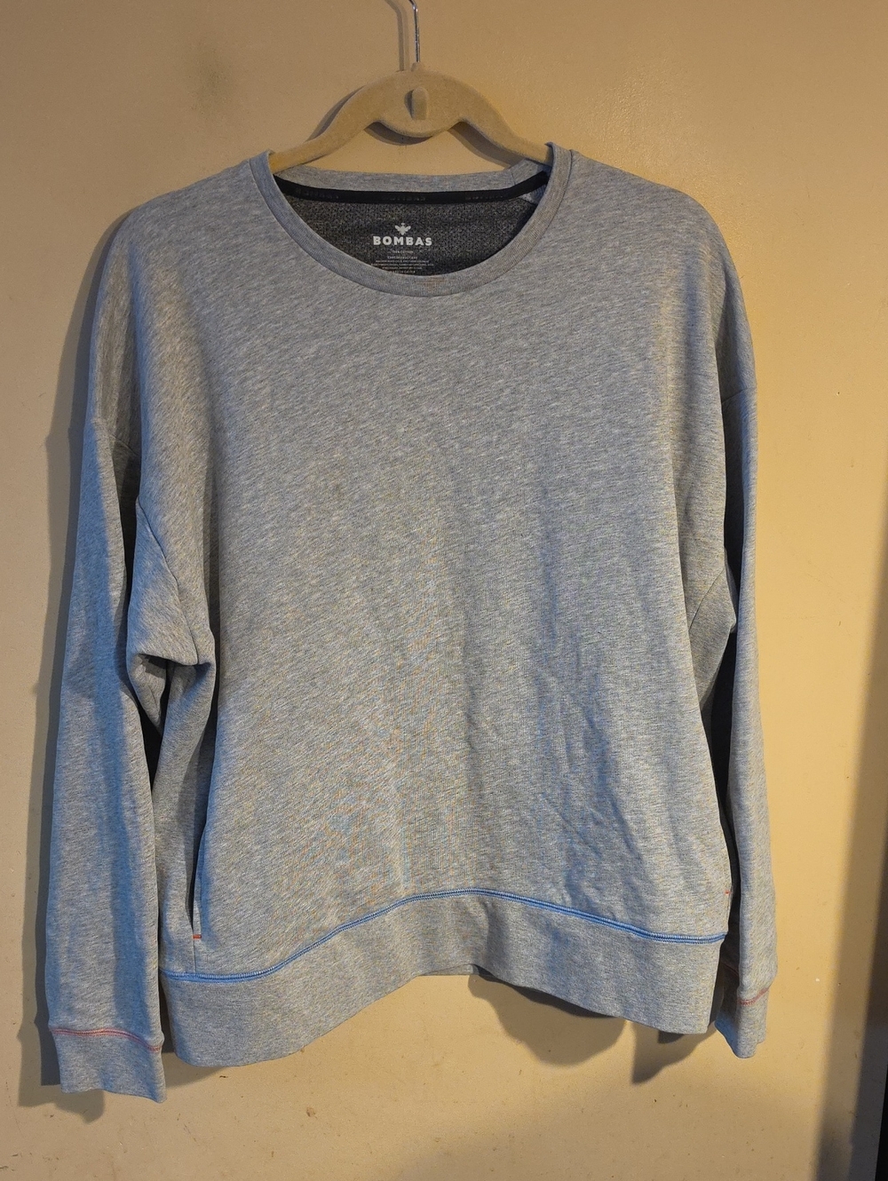 Bombas Men's Light Blue Crewneck Sweatshirt